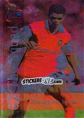 Figurina Nwankwo Kanu - Arsenal Fans' Selection 2000 - Futera