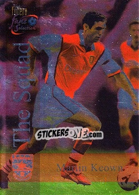 Sticker Martin Keown - Arsenal Fans' Selection 2000 n. 107c - Futera