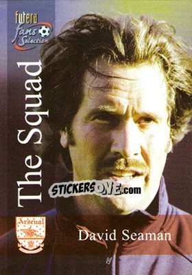 Sticker David Seaman - Arsenal Fans' Selection 2000 n. 108 - Futera