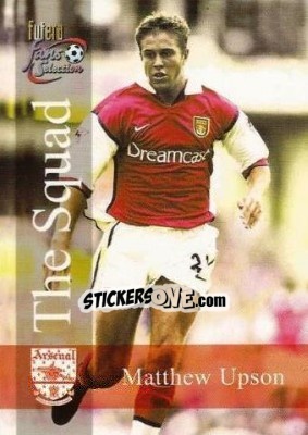 Cromo Matthew Upson - Arsenal Fans' Selection 2000 - Futera