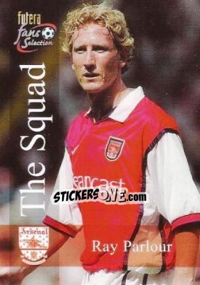 Sticker Ray Parlour - Arsenal Fans' Selection 2000 - Futera