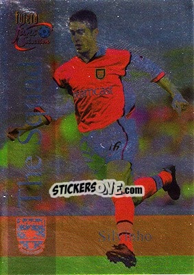 Sticker Silvinho - Arsenal Fans' Selection 2000 - Futera