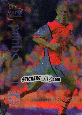 Sticker Emmanuel Petit - Arsenal Fans' Selection 2000 n. 114c - Futera