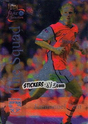 Sticker Emmanuel Petit - Arsenal Fans' Selection 2000 - Futera