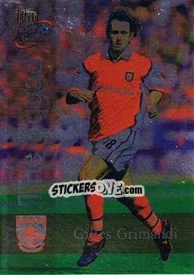 Sticker Gilles Grimandi - Arsenal Fans' Selection 2000 n. 118c - Futera
