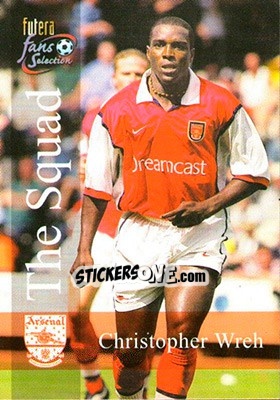 Sticker Cristopher Wreh - Arsenal Fans' Selection 2000 - Futera