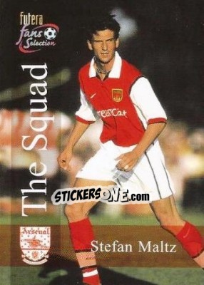 Sticker Stefan Maltz - Arsenal Fans' Selection 2000 n. 122 - Futera