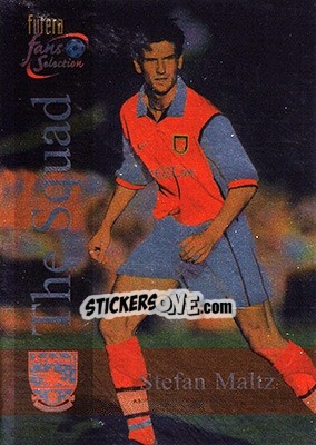 Sticker Stefan Maltz - Arsenal Fans' Selection 2000 - Futera