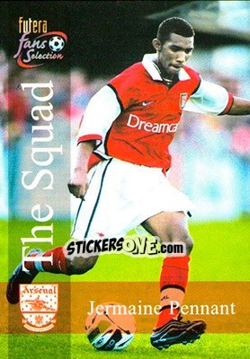 Sticker Jermaine Pennant - Arsenal Fans' Selection 2000 n. 123 - Futera