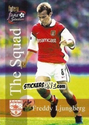 Sticker Fredrik Ljungberg - Arsenal Fans' Selection 2000 n. 124 - Futera