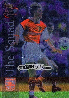 Sticker Greg Lincoln - Arsenal Fans' Selection 2000 - Futera