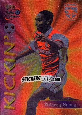 Sticker Thierry Henry - Arsenal Fans' Selection 2000 n. 129c - Futera