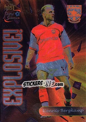 Sticker Dennis Bergkamp - Arsenal Fans' Selection 2000 n. 130c - Futera