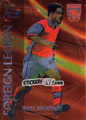 Sticker Marc Overmars - Arsenal Fans' Selection 2000 - Futera