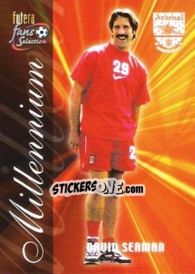 Sticker David Seaman - Arsenal Fans' Selection 2000 n. 135 - Futera