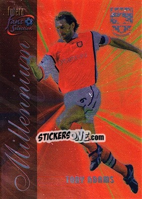 Cromo Tony Adams - Arsenal Fans' Selection 2000 - Futera