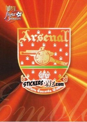 Figurina Emblem - Arsenal Fans' Selection 2000 - Futera