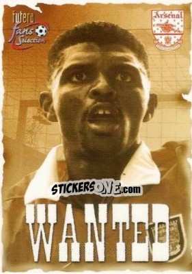 Sticker Nwankwo Kanu - Arsenal Fans' Selection 2000 - Futera