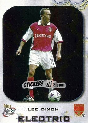 Cromo Lee Dixon - Arsenal Fans' Selection 2000 - Futera