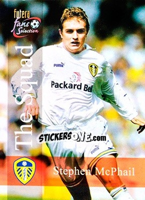 Cromo Stephen McPhail - Leeds United Fans' Selection 2000 - Futera