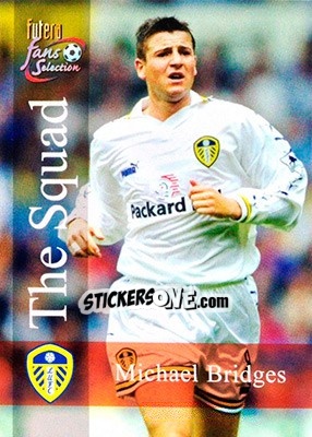 Cromo Michael Bridges - Leeds United Fans' Selection 2000 - Futera