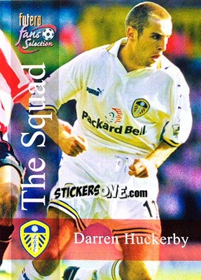 Figurina Darren Huckerby - Leeds United Fans' Selection 2000 - Futera
