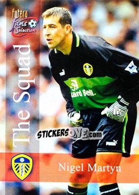 Sticker Nigel Martyn - Leeds United Fans' Selection 2000 - Futera