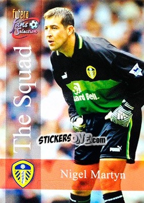 Sticker Nigel Martyn - Leeds United Fans' Selection 2000 n. 114 - Futera