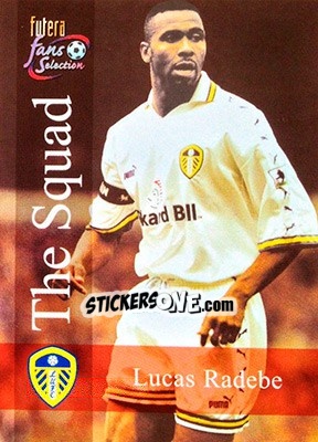 Figurina Lucas Radebe - Leeds United Fans' Selection 2000 - Futera