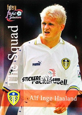 Figurina Alf Inge Haaland - Leeds United Fans' Selection 2000 - Futera