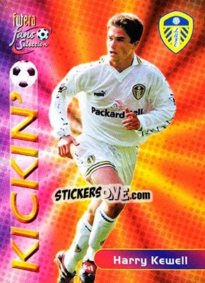 Figurina Harry Kewell - Leeds United Fans' Selection 2000 - Futera