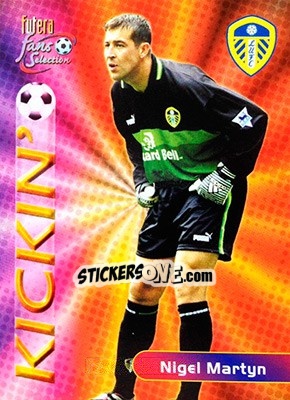 Cromo Nigel Martyn - Leeds United Fans' Selection 2000 - Futera