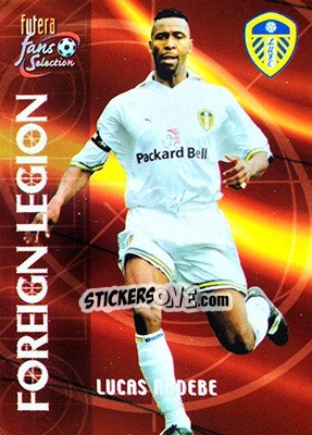 Cromo Lucas Radebe - Leeds United Fans' Selection 2000 - Futera