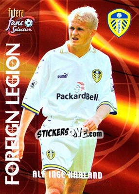 Cromo Alf Inge Haaland - Leeds United Fans' Selection 2000 - Futera