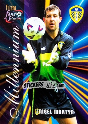 Sticker Nigel Martyn - Leeds United Fans' Selection 2000 - Futera