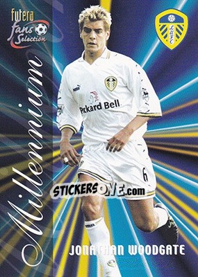 Sticker Jonathan Woodgate - Leeds United Fans' Selection 2000 - Futera