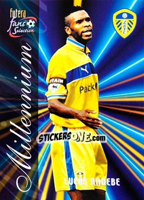 Figurina Lucas Radebe - Leeds United Fans' Selection 2000 - Futera