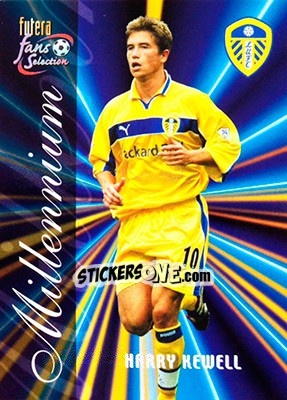 Sticker Harry Kewell - Leeds United Fans' Selection 2000 - Futera