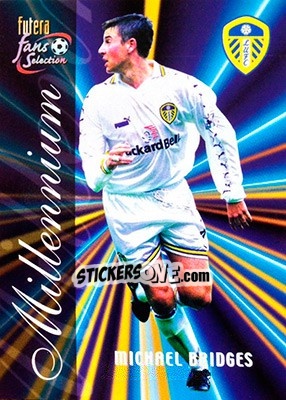 Cromo Michael Bridges - Leeds United Fans' Selection 2000 - Futera