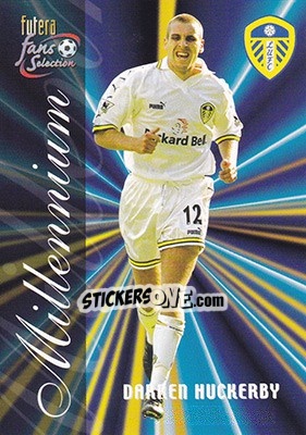 Sticker Darren Huckerby - Leeds United Fans' Selection 2000 - Futera