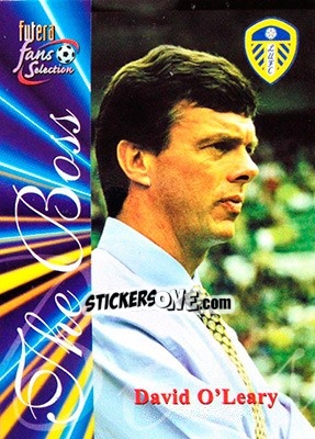 Sticker David O'Leary - Leeds United Fans' Selection 2000 - Futera