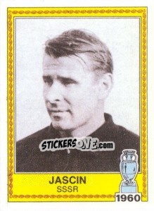 Sticker Lev Yashin - UEFA Euro Italy 1980 n. 11 - Panini