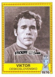 Figurina Viktor - UEFA Euro Italy 1980 - Panini