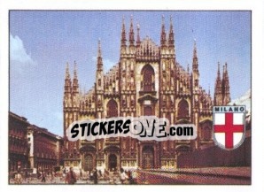 Sticker MILANO - UEFA Euro Italy 1980 n. 28 - Panini