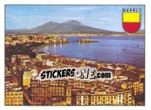 Sticker NAPOLI - UEFA Euro Italy 1980 - Panini