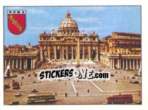 Sticker ROMA - UEFA Euro Italy 1980 - Panini