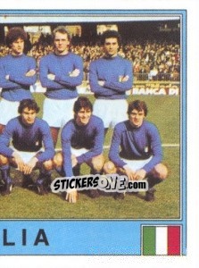 Cromo ITALIA Team 2 - UEFA Euro Italy 1980 - Panini