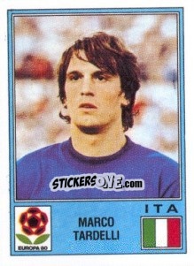 Figurina Marco Tardelli - UEFA Euro Italy 1980 - Panini