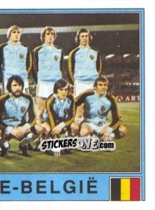 Figurina BELGIQUE Team 2 - UEFA Euro Italy 1980 - Panini