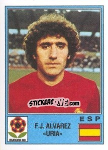 Sticker F.J. Alvarez "Uria"